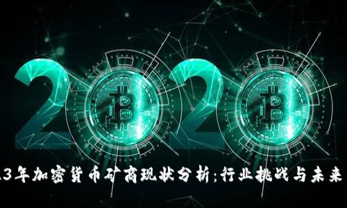 2023年加密貨幣礦商現(xiàn)狀分析：行業(yè)挑戰(zhàn)與未來發(fā)展