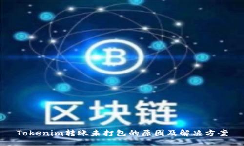 Tokenim轉(zhuǎn)賬未打包的原因及解決方案