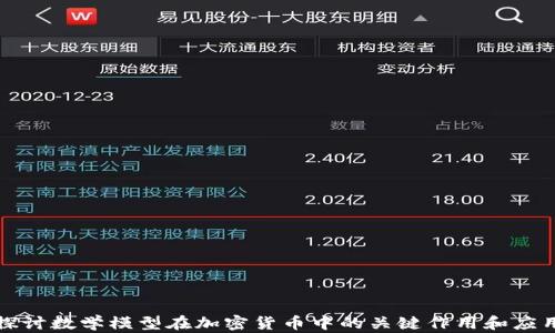 
探討數(shù)學(xué)模型在加密貨幣中的關(guān)鍵作用和應(yīng)用
