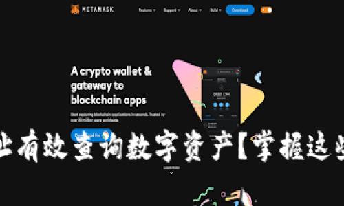 如何使用Tokenim地址有效查詢數(shù)字資產(chǎn)？掌握這些技巧，讓你穩(wěn)健投資！