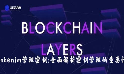 Tokenim管理密鑰：全面解析密鑰管理的重要性
