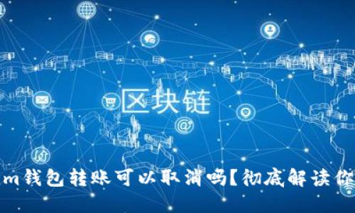 Tokenim錢包轉(zhuǎn)賬可以取消嗎？徹底解讀你的疑惑
