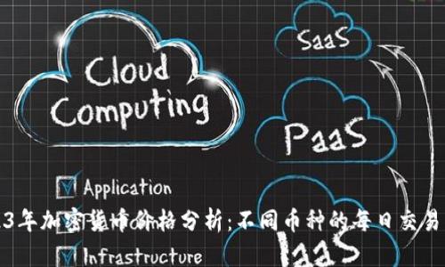 2023年加密貨幣價格分析：不同幣種的每日交易動態(tài)