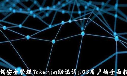 
如何安全管理Tokenim助記詞：iOS用戶的全面指南