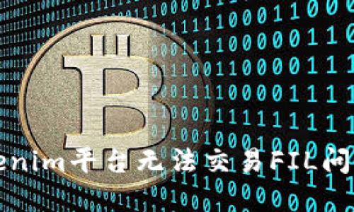 如何解決Tokenim平臺(tái)無(wú)法交易FIL問(wèn)題的全面指南