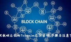 如何找回忘記的Tokenim支付密碼：步驟與注意事項